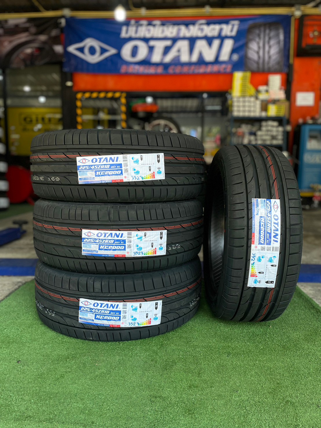 OTANI KC2000 225/45R18 ยางใหม่ปี2023