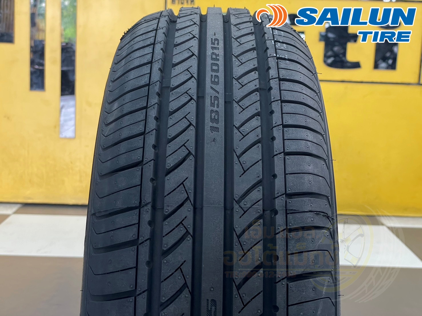 ยางใหม่ SAILUN ATREZZO 185/60R15 ยางใหม่ปี2024 ยางคุณภาพดี นุ่มเงียบ