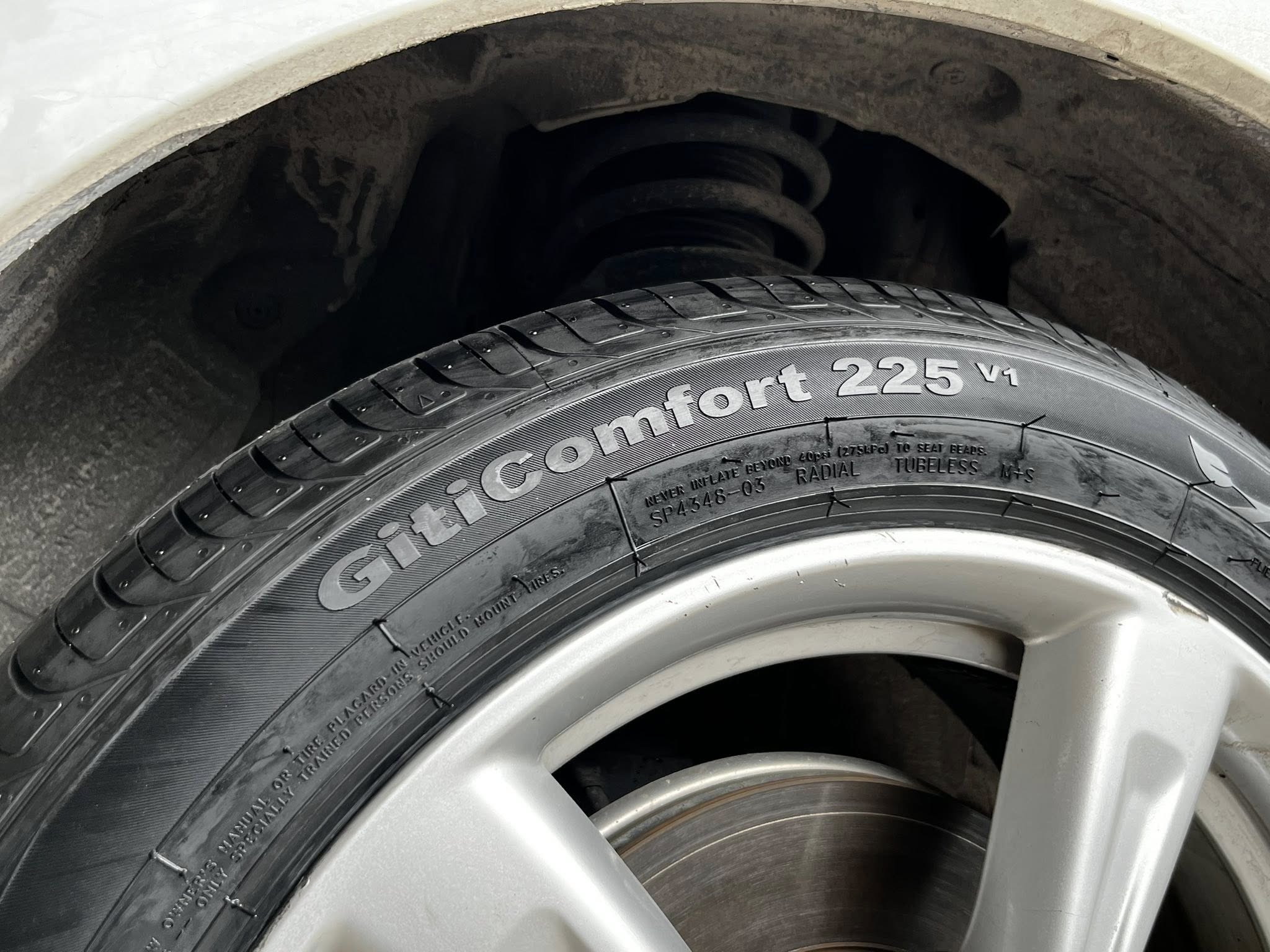 ORA_GOODCAT🚘เปลี่ยนยาง 🛞🐘#GITI_Comfort225V1_215/50R18