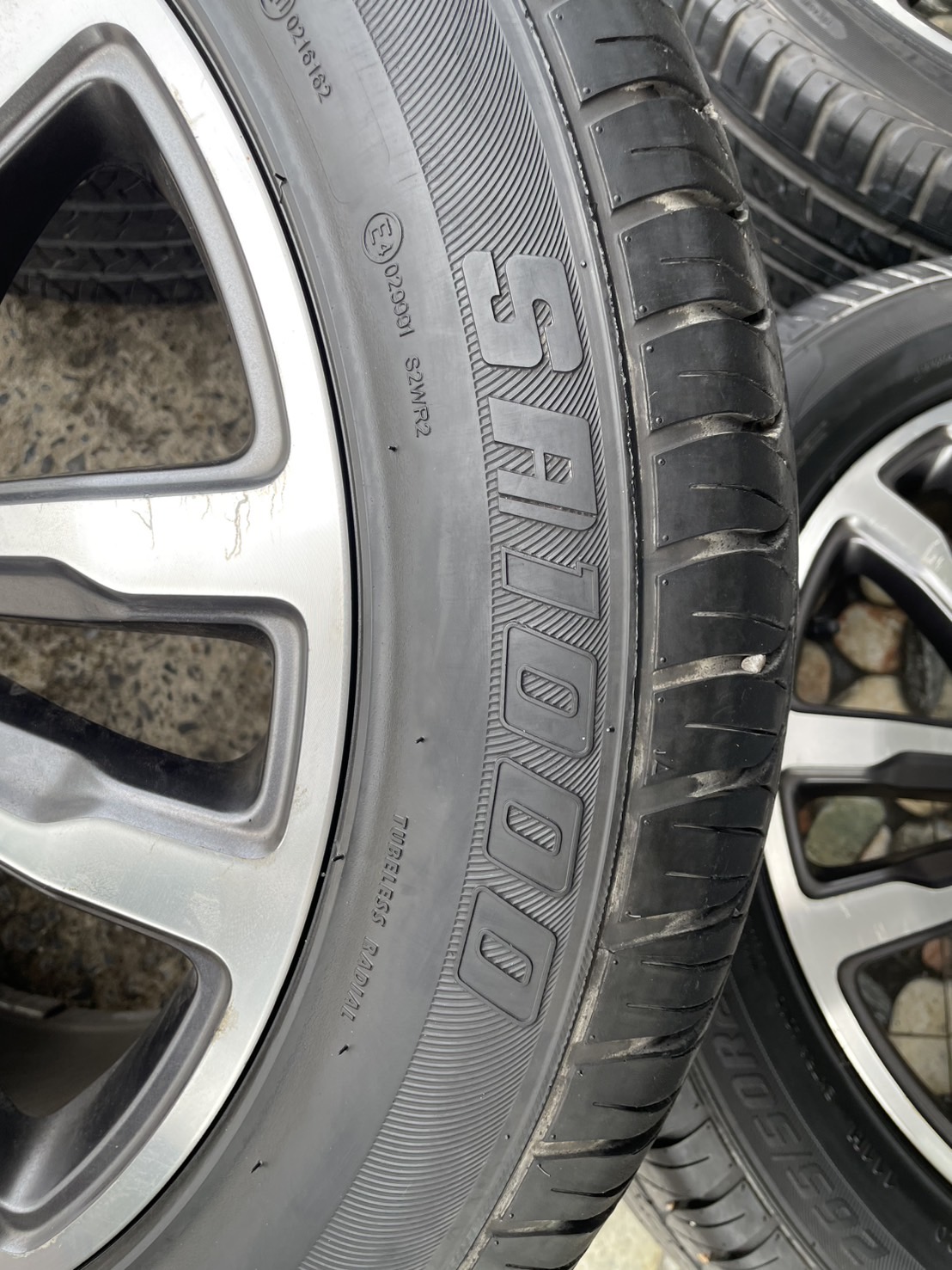 ล้อFORDขอบ20 พร้อมยาง OTANI SA1000 265/50R20 ยางปี2020 สภาพสวยพร้อมใช้งาน