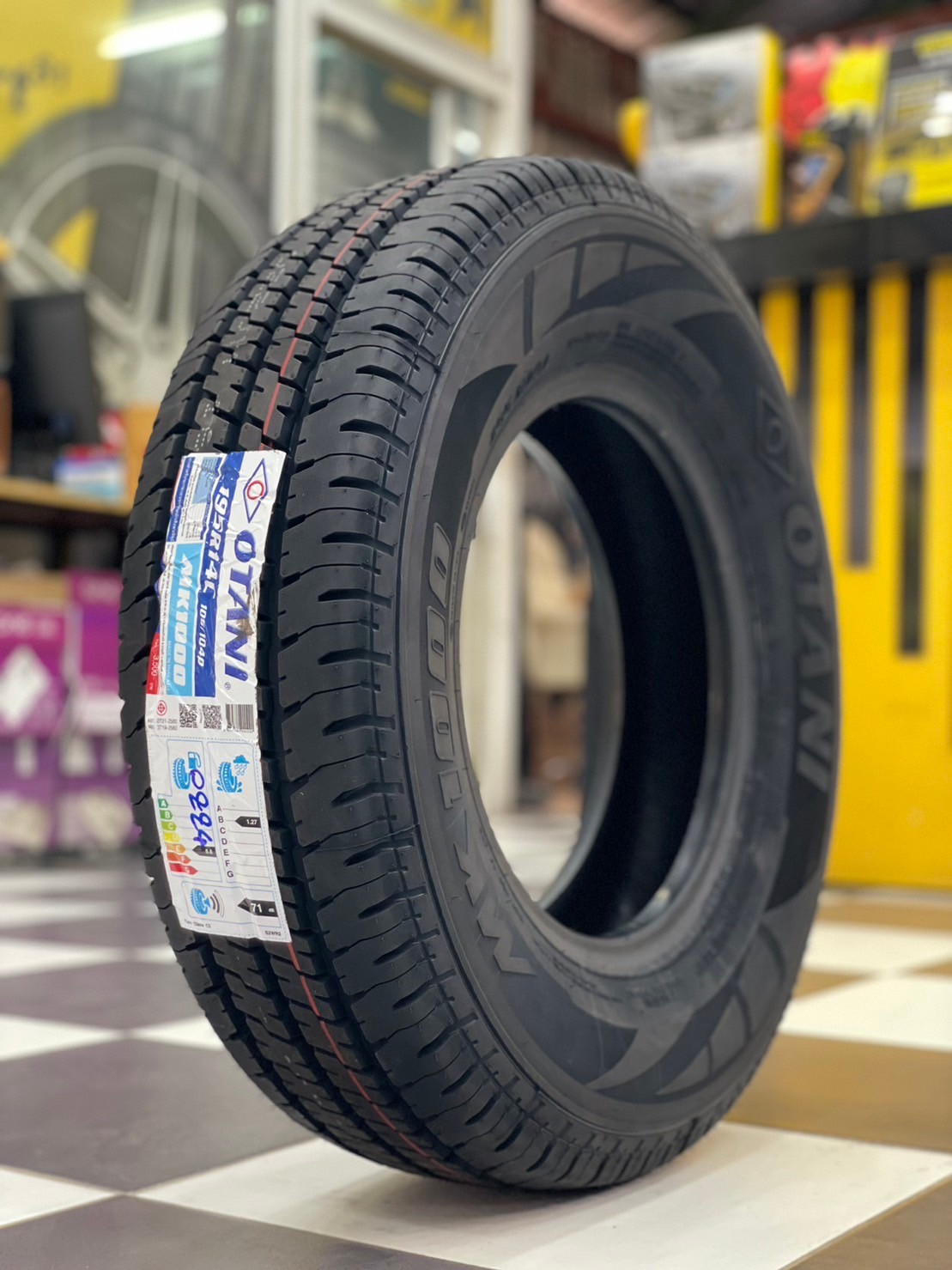 #OTANI #MK1000 195R14 ยางกระบะ บรรทุกคุณภาพดี ยางใหม่ปี2024