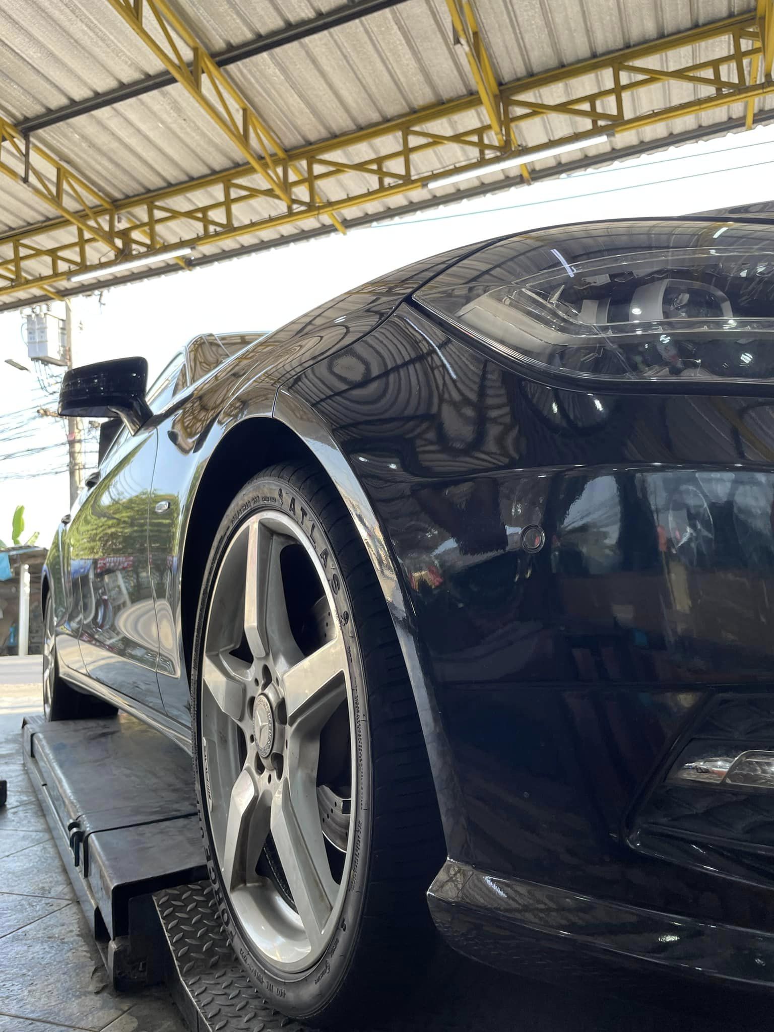 BENZ_CLS250❤️🌟💯 #ยางสปอร์ตพรีเมี่ยม นุ่มเงียบ สมรรถนะสูง ❤️ #ATLAS_FORCE UHP 255/35R19 🎉 #KUMHO_TA91_285/30R19