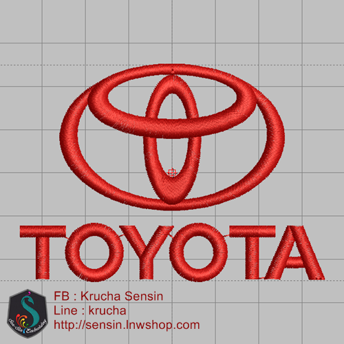 ไฟล์บล็อคปัก TOYOTA 1