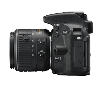 กล้อง DSLR NIKON D5500 BODY+Lens 18-140mm+55-300mm