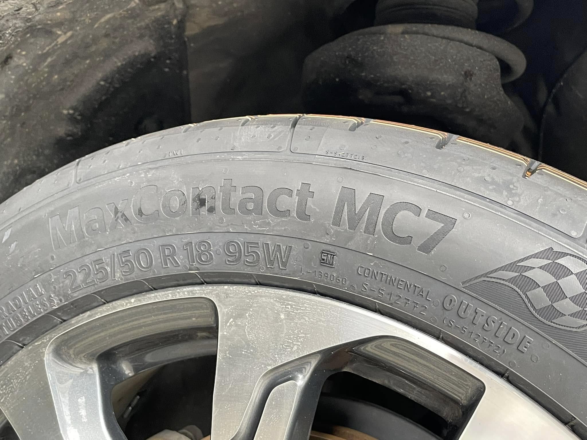 🛞❤️ #TOYOTA_CorollaCross 🚘เปลี่ยนยาง 🐘#Continental #MaxContactMC7 225/50R18