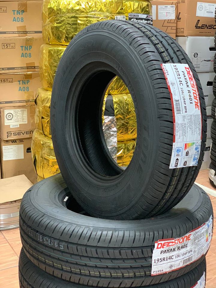 195R14 Deestone Payak R401 ยางกระบะบรรทุกคุณภาพดี