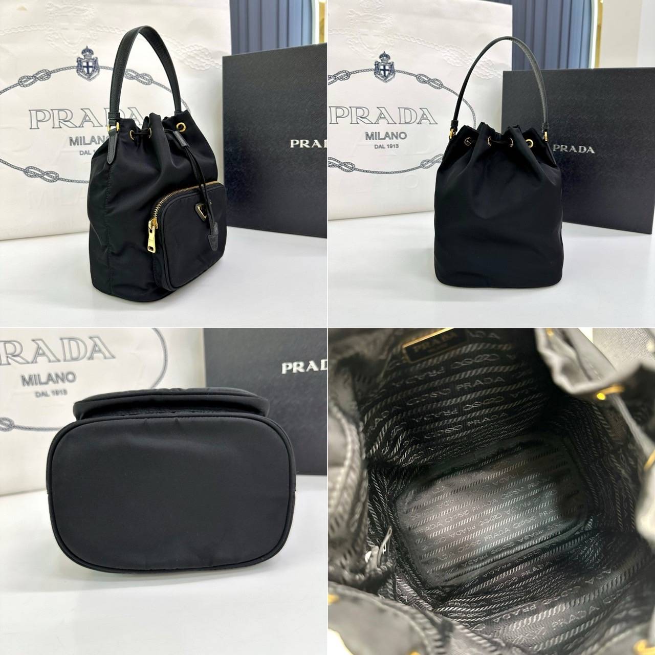 กระเป๋าPrada Bucket Bag
