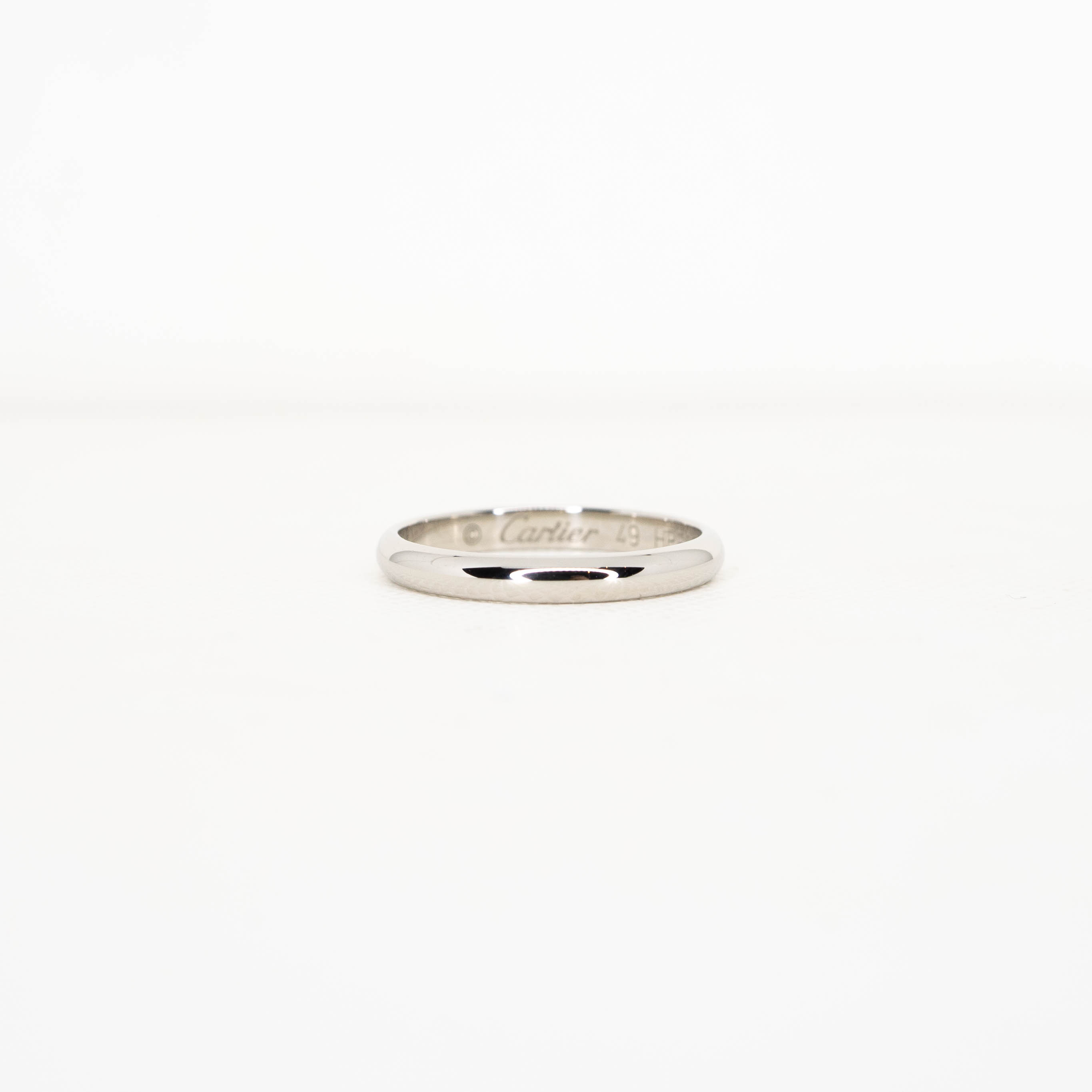 แหวน Cartier 1895 Band Platinum950 ไซส์ 49# (Used) +การ์ด