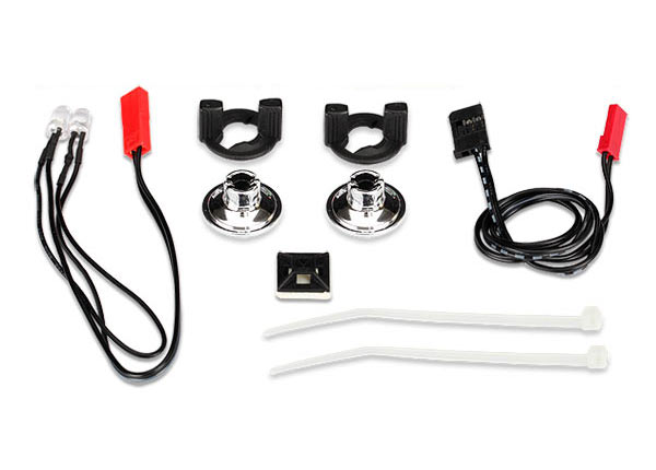 3688 Son-Uva Digger LED Lights Kit/ harness (2 blue lights)/LED housing (2) /housing retainer (2)/wire clip (1)/wire ties (3)