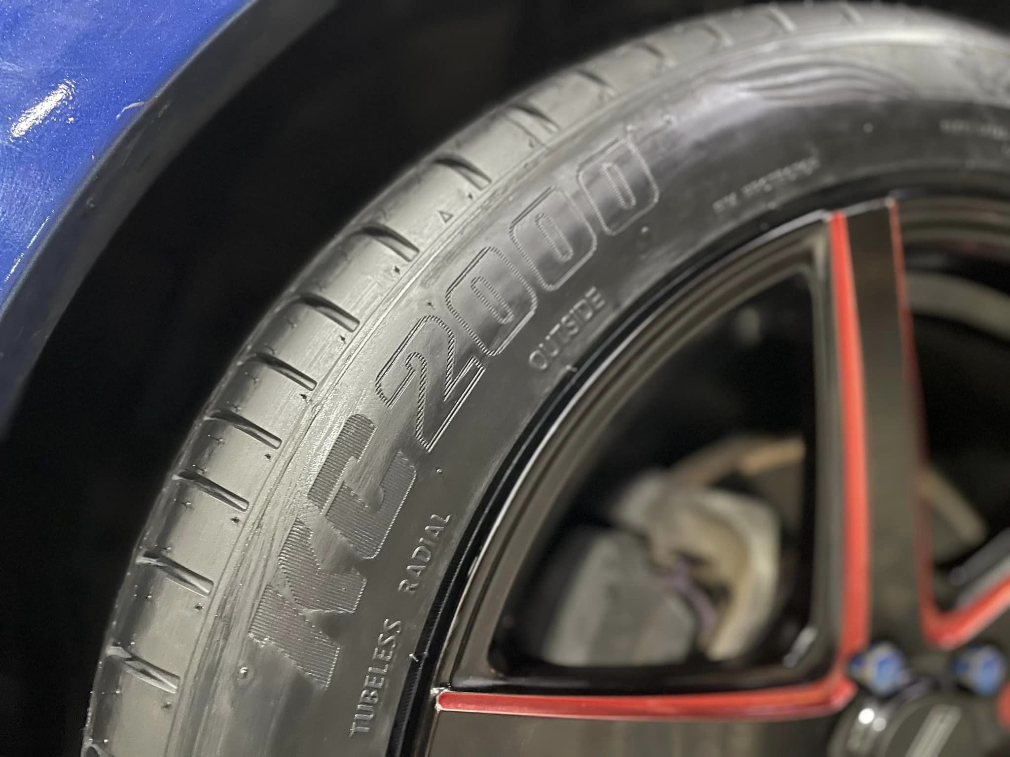 #TOYOTA #WISH #เปลี่ยนยาง #OTANI #KC2000 215/50R17