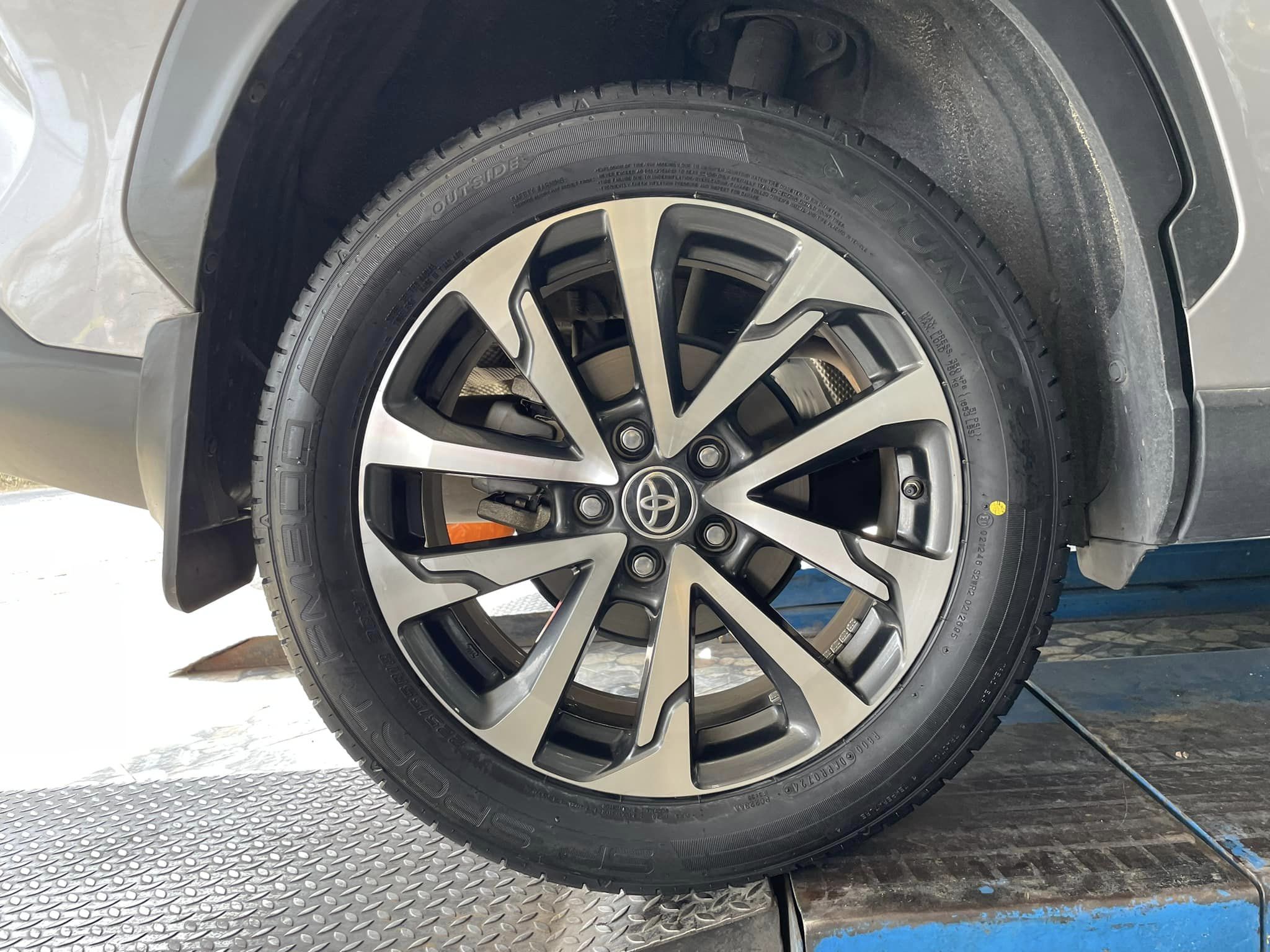 #TOYOTA_COROLL_CROSS🛞 ยางใหม่ DUNLOP SP SPORT FM800 22/55R18 ยางใหม่ปี2024