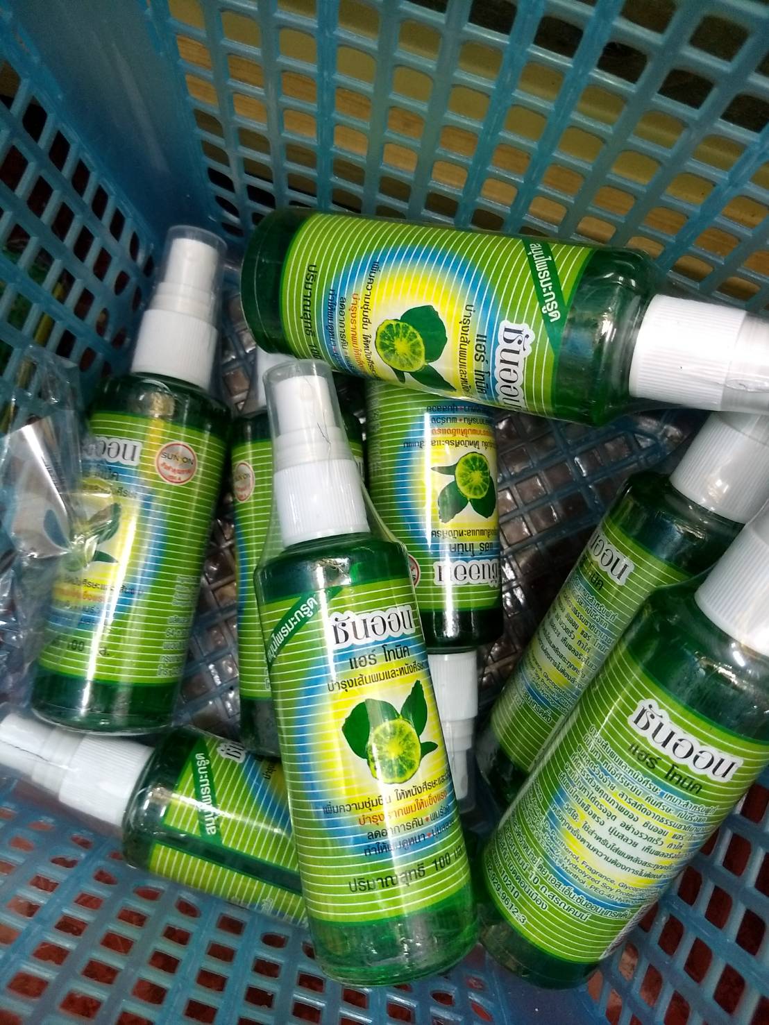 ซันออน sun on วิตามินบำรุงเส้นผม อัญชัญ (หัวฉีด) 100 มล.