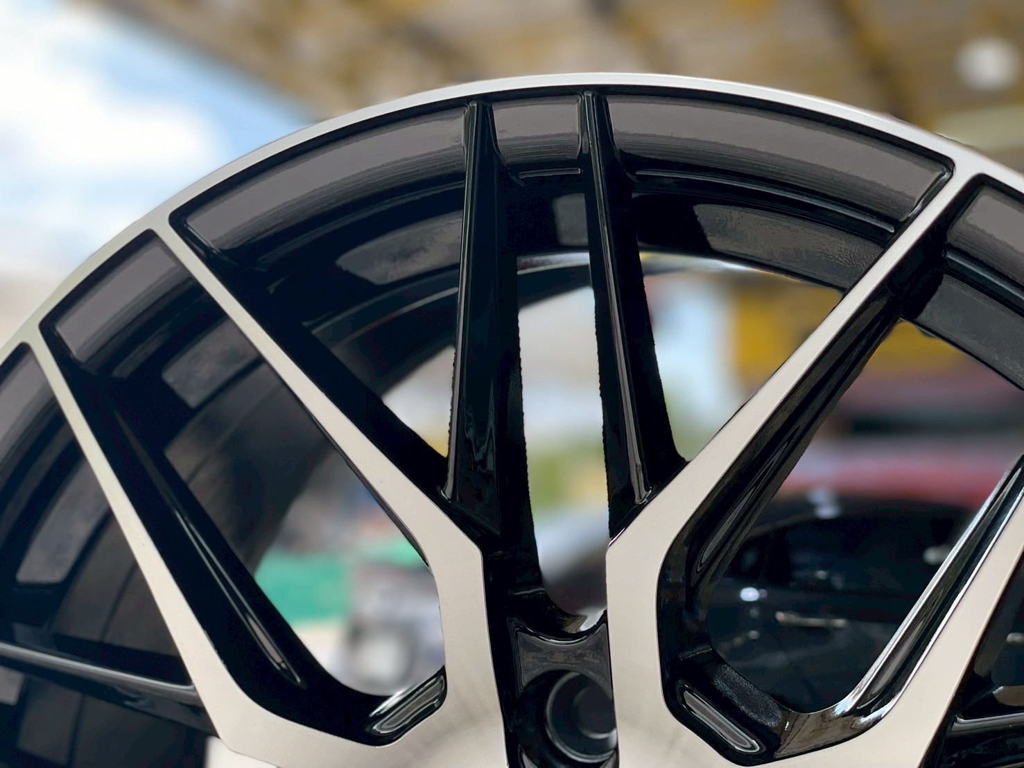 ล้อแม็กใหม่ขอบ17 #Stamford Sport Wheels #SSW348 สีดำหน้าเงา