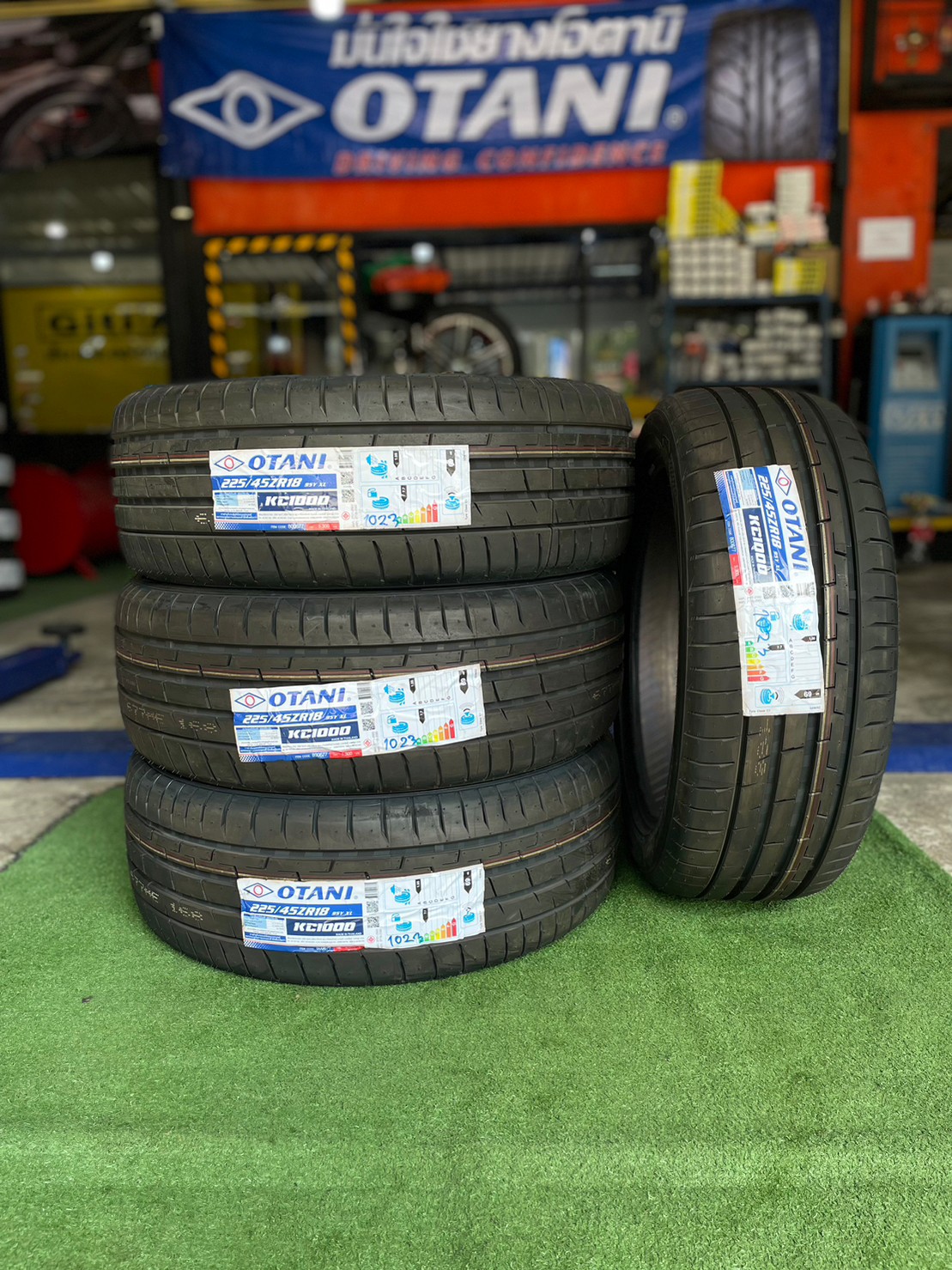 OTANI KC1000 225/45R18 ยางคุณภาพดี นุ่มเงียบ ราคาพิเศษ