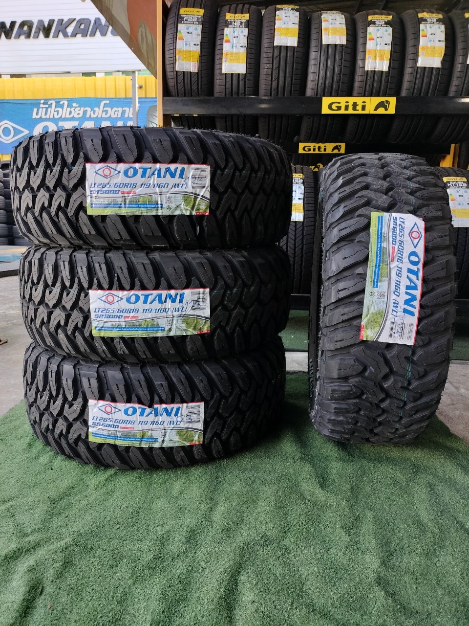 #ยางโอตานิ #ยางMT #OTANI #SA5000 #265/60R18 ยางใหม่ปี2023