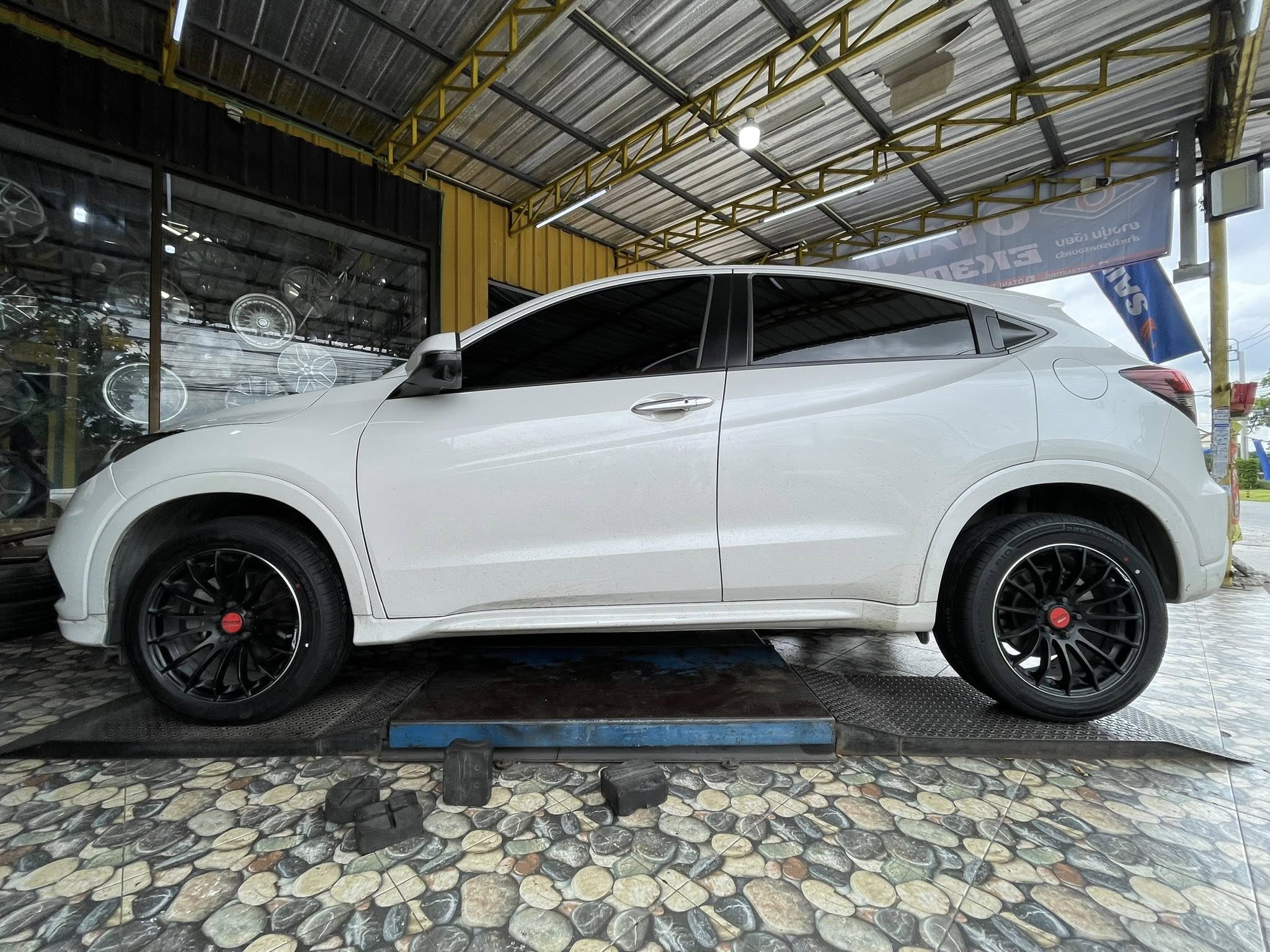 HONDA_HRV เปลี่ยนยาง 🛞🐘#GITI_ControlP10_225/50R17