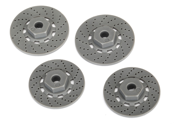 8356 Wheel hubs, hex (disc brake rotors) (4)