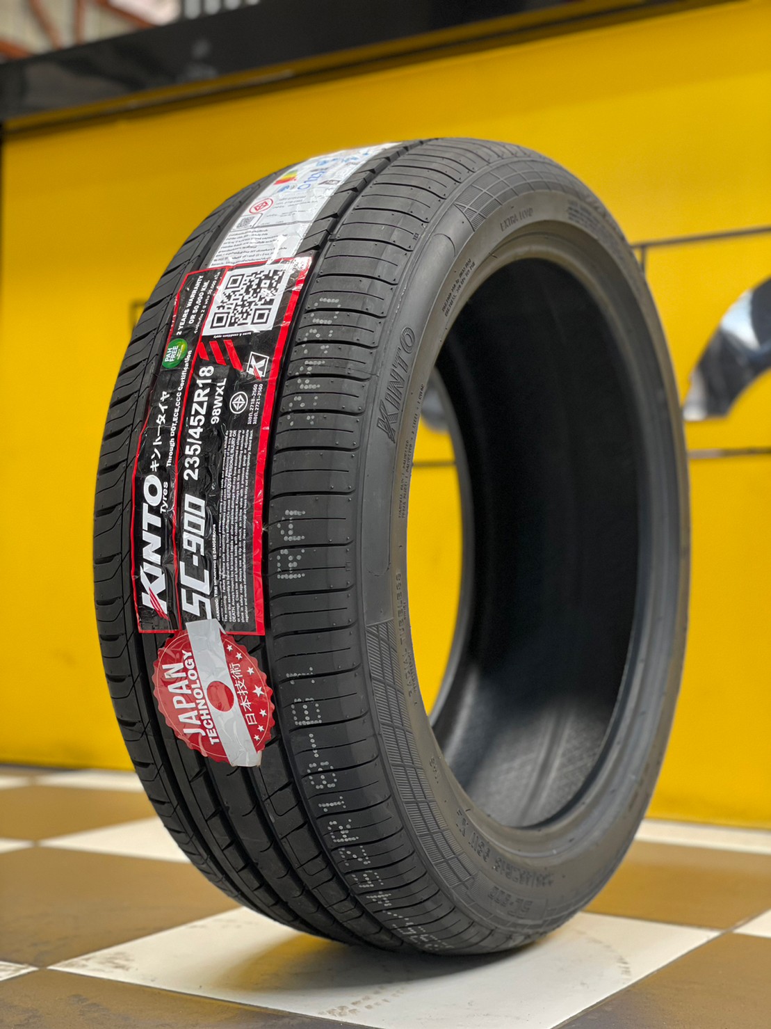 KINTO SC900 235/45R18 ยางใหม่ปี2023