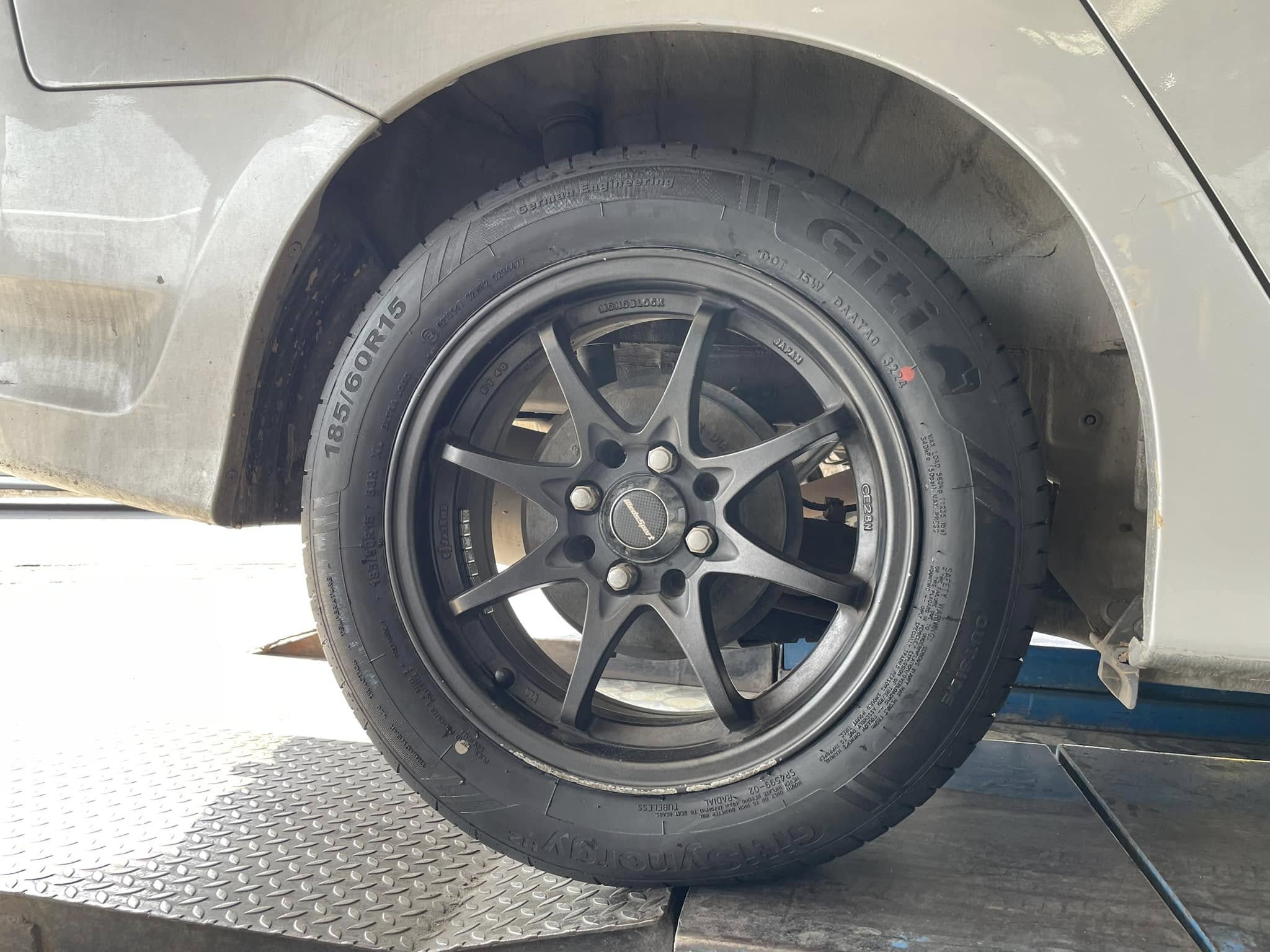 #HONDA_CITY🛞 #GITI_SYNERGYH2_185/60R15