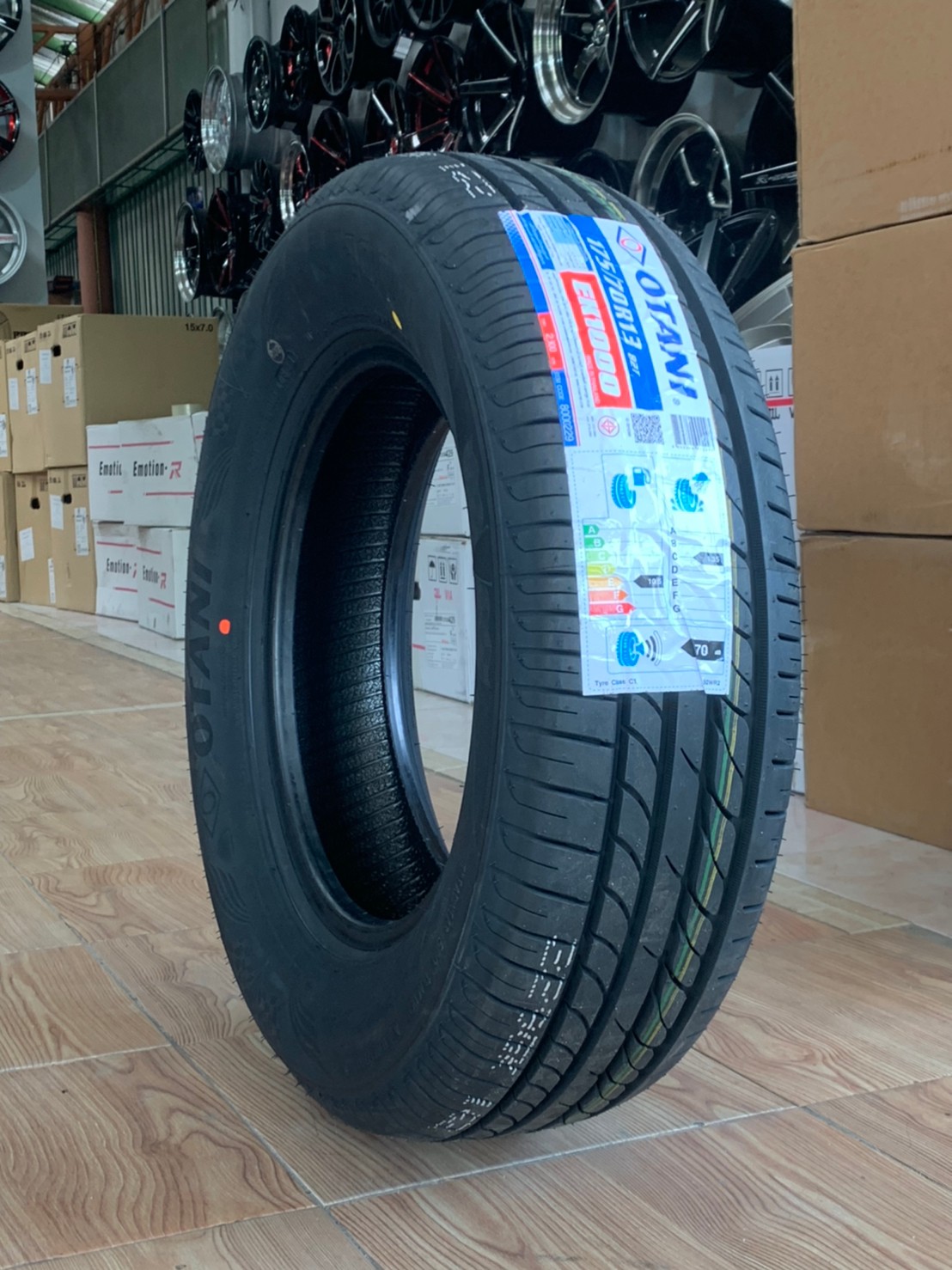 175/70R13 OTANI EK1000 ยางคุณภาพดี สมรรถนะสูง นุ่มเงียบ ยางใหม่ปี2021 ราคาพิเศษพร้อมติดตั้งฟรี สามารถสอบถามเพิ่มเติมได้ค่ะ
