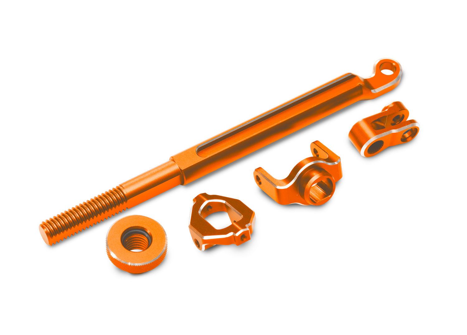 10958-ORNG Orange Aluminum Pro Scale Sand Car Brake Linkage