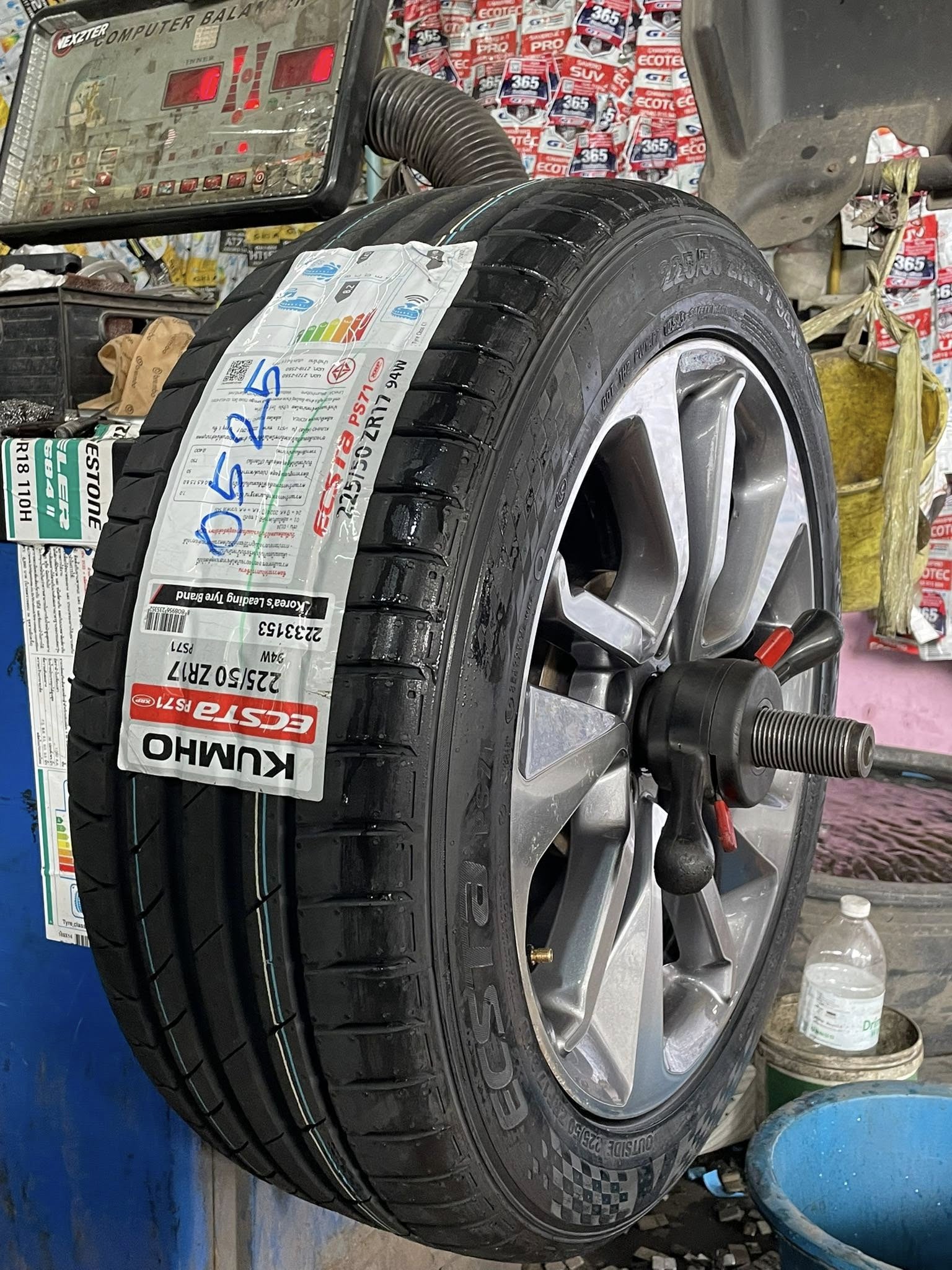 🛞❤️ #HONDA_ACCORD❤️💫 🛞🐘#KUMHO_PS71_225/50R17