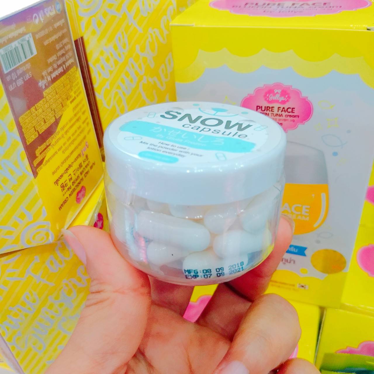 Snow Capsule by Gluta Frozen