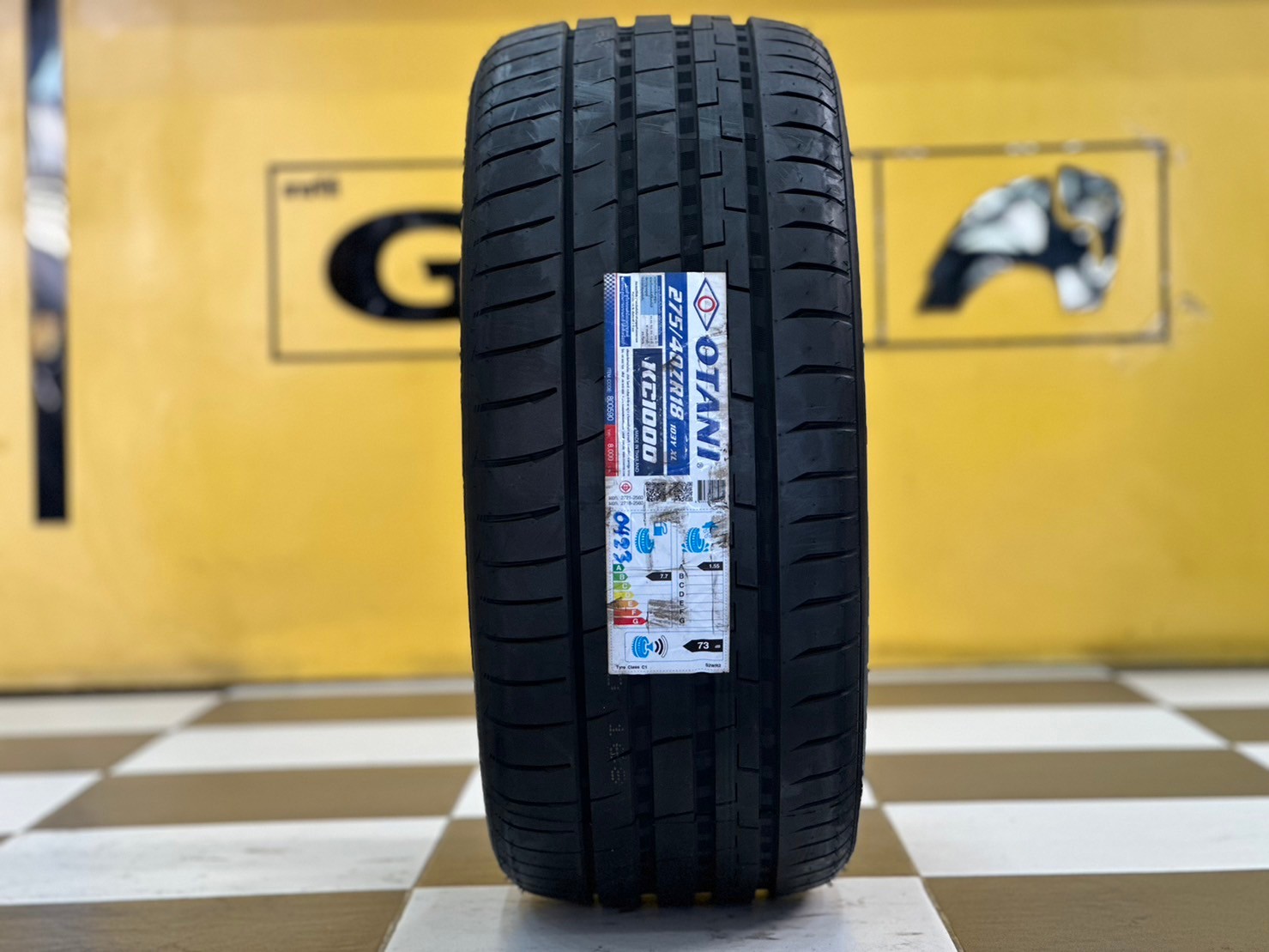 ยาง OTANI KC1000 ขนาด 275/40R18 ยางใหม่ปี2023 (มี2เส้น)