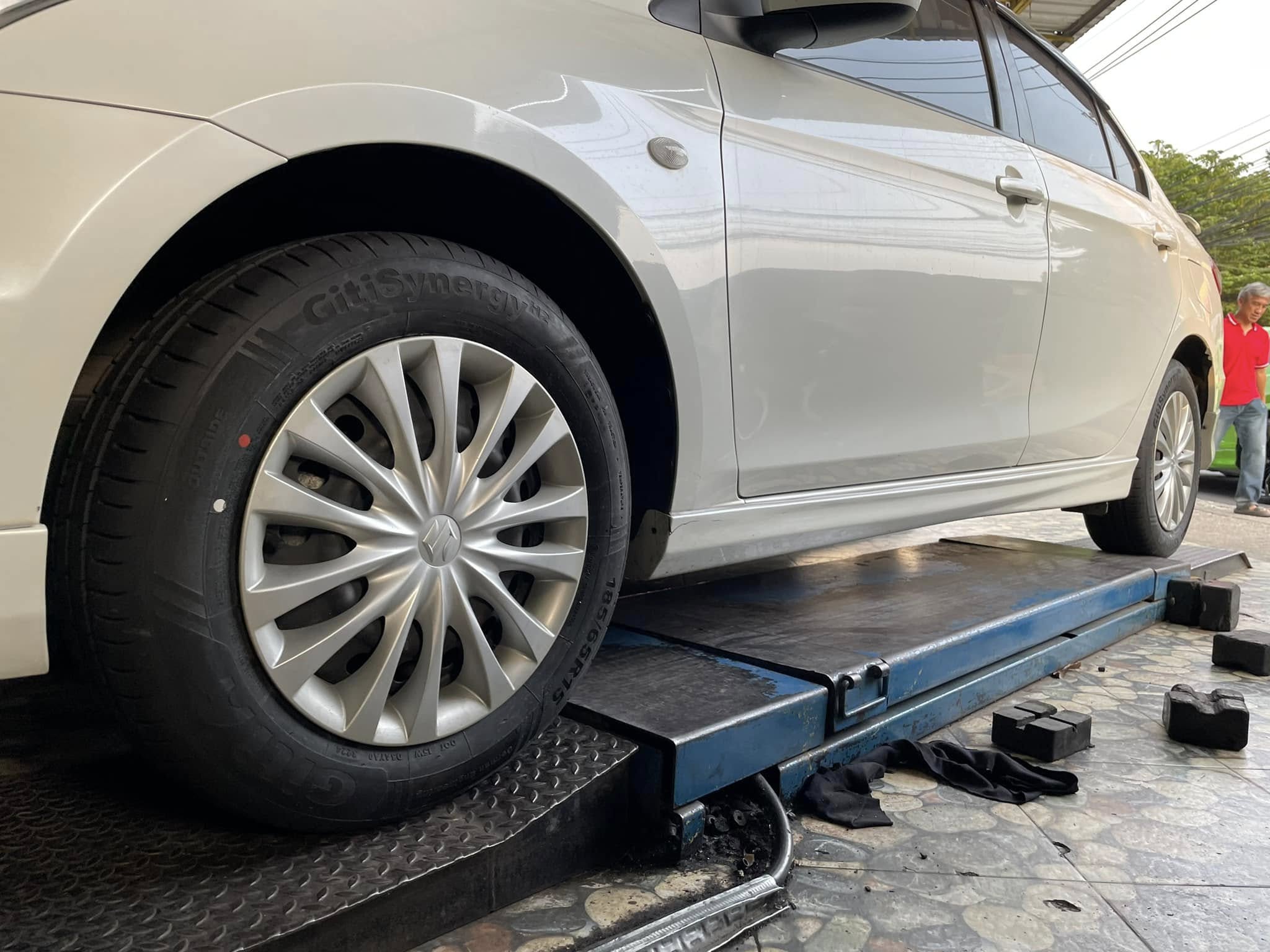 #SUZUKI_CIAZ🛞เปลี่ยนยาง #GITI_SynergyH2_185/65R15