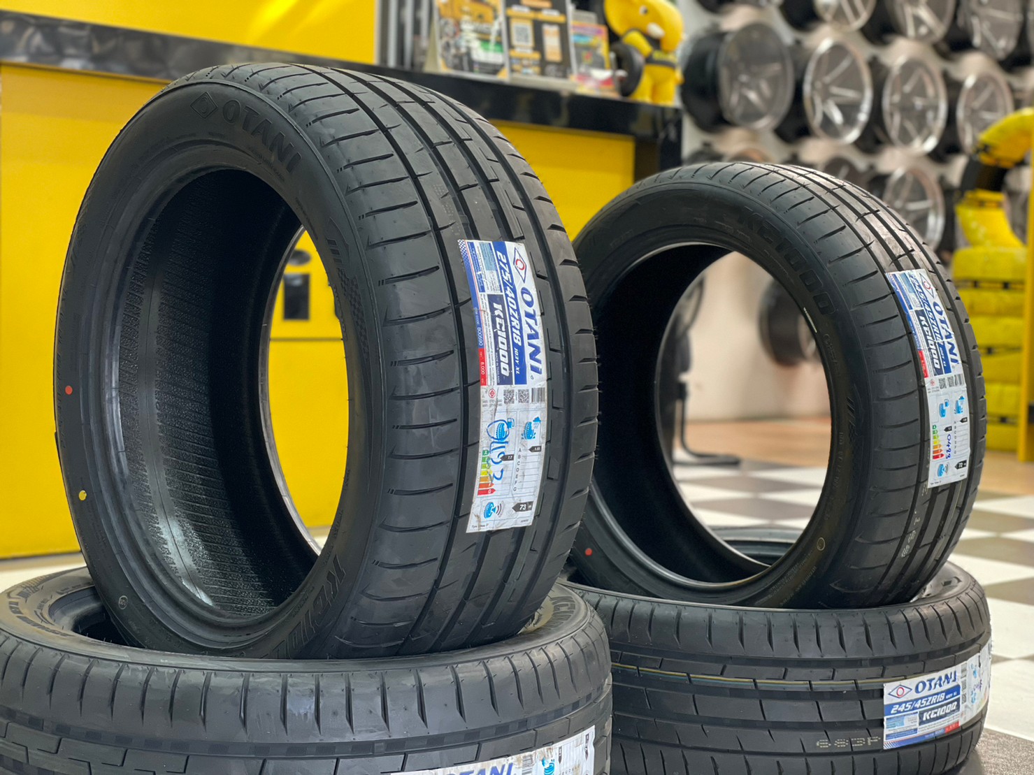OTANI KC1000 ยางใหม่ปี2023 👉#OTANI #KC1000 #245/45R18 👉#OTANI #KC1000 #275/40R18