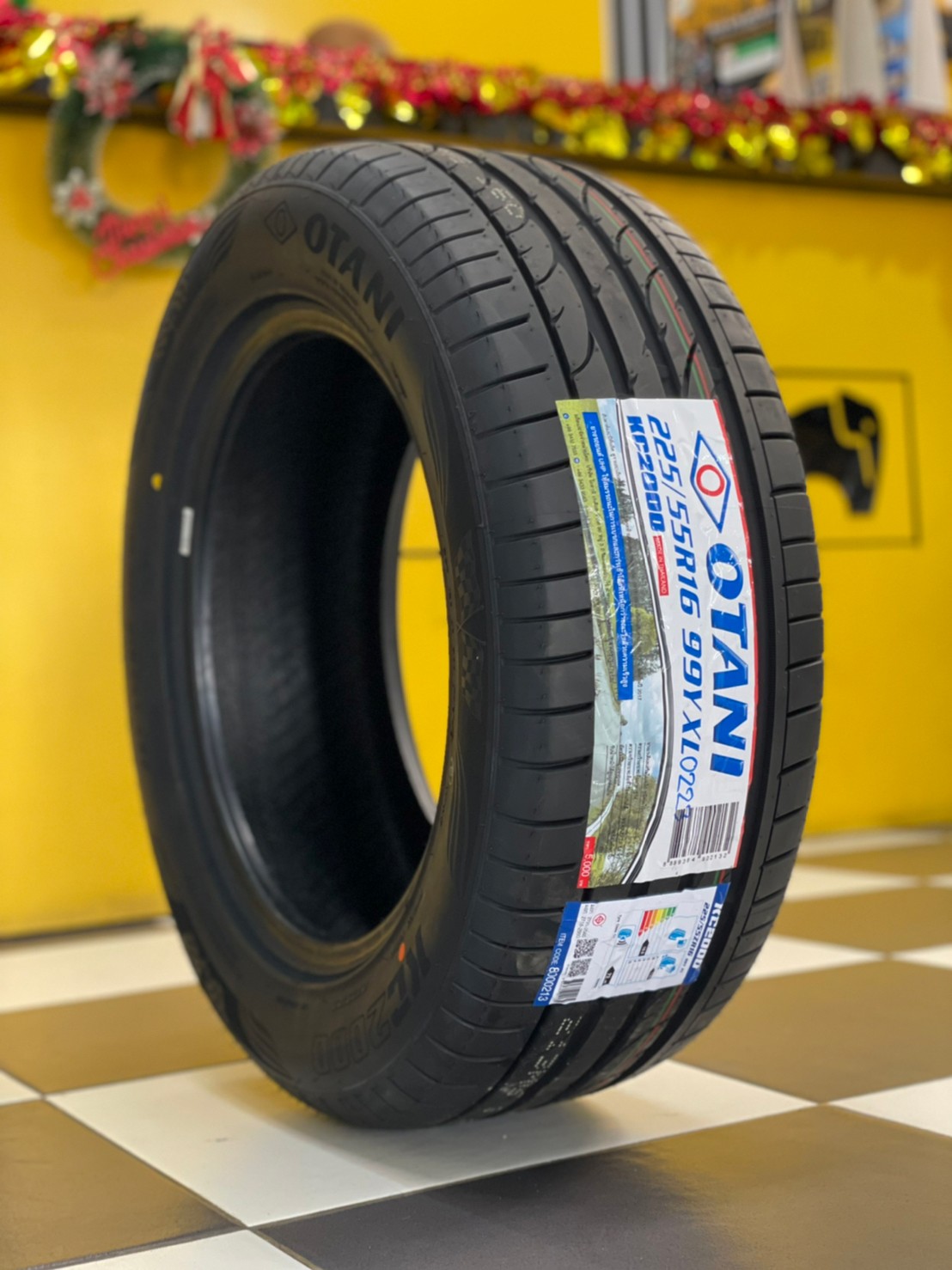 OTANI KC2000 225/55R16 ยางใหม่ปี2023 ราคาโปรโมชั่นพิเศษโทรสอบถามได้ค่ะ