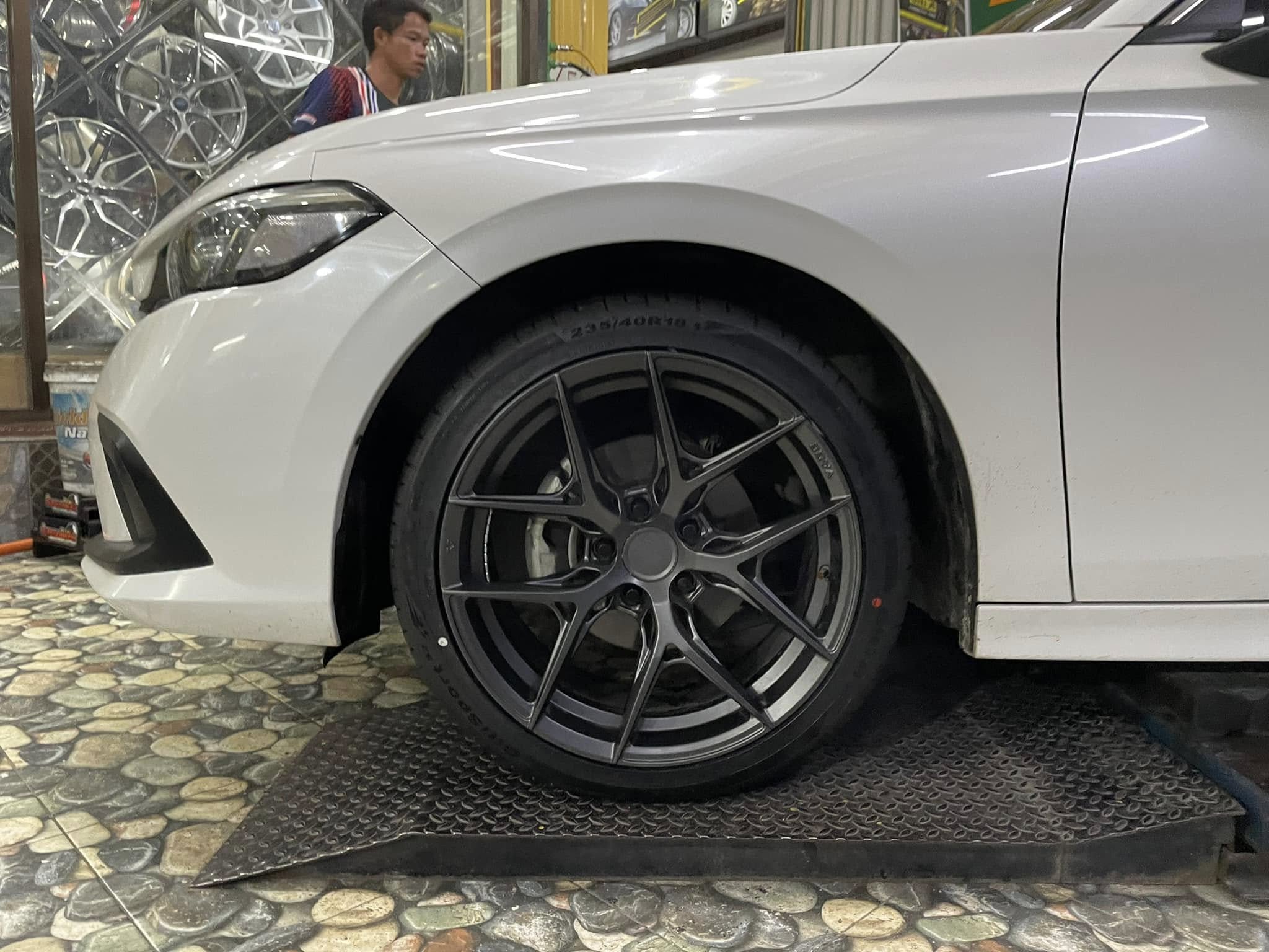 #HONDA_CIVIC เปลี่ยนยาง #GITI_SPORTS2 235/40R18