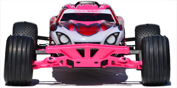 INT-81167 Wide Front Bumper for Traxxas Rustler, Stampede 2wd, Nitro Sport & Bandit – Pink