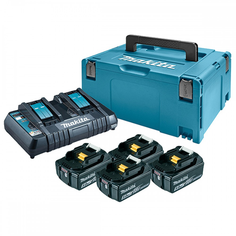 ชุดแบตเตอรี่และแท่นชาร์จ 18V รุ่น MKP3PT184 MAKITA