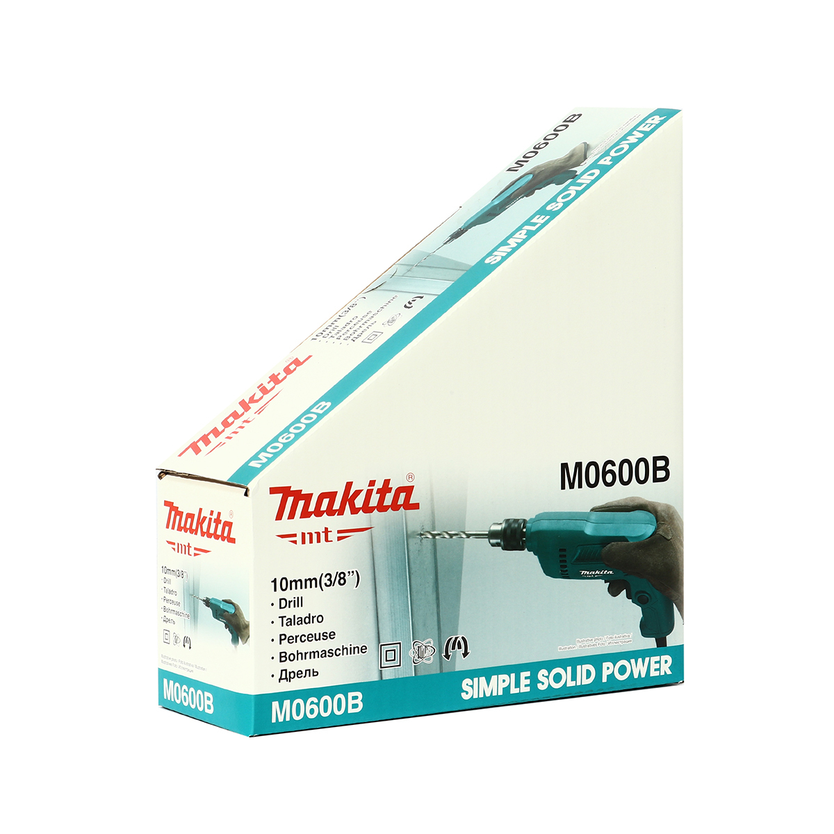 สว่านไฟฟ้า ขนาด 3/8 นิ้ว 400W ปรับรอบซ้าย-ขวา รุ่น M0600B MAKITA