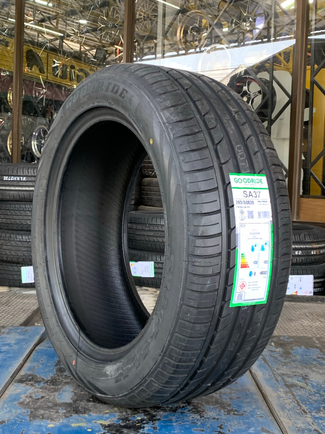 ยางใหม่สปอร์ต ยางไทย GOODRIDE SPORT SA37 265/50R20 ยางใหม่ปี2021 พร้อมติดตั้งฟรี