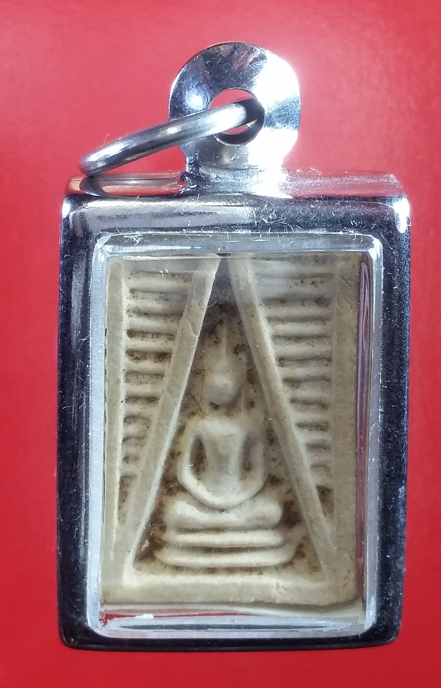 พระผง วางศิลาฤกษ์ วัดบ้านเก่า ปี19