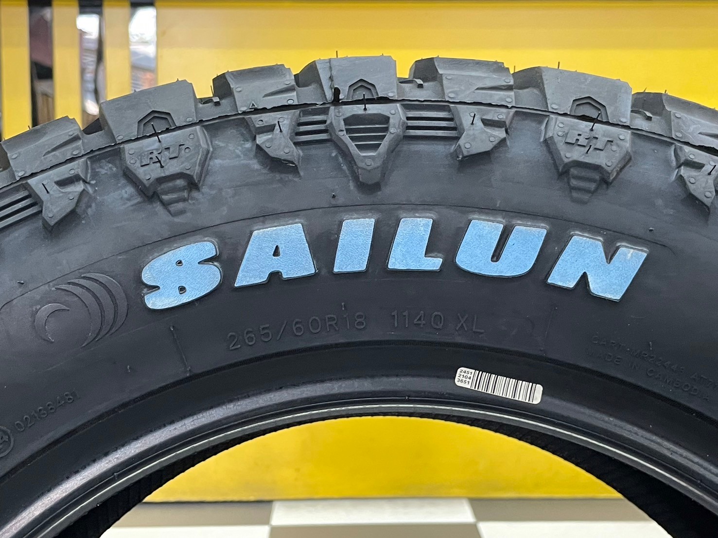ยาง Sailun Terramax RT 265/60R18 ยางใหม่ปี2024