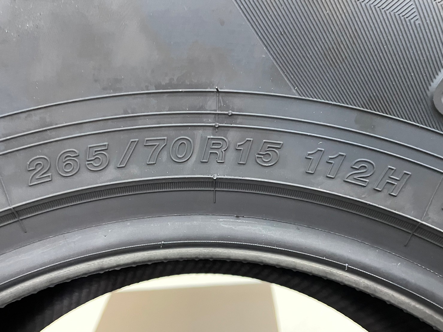 ยางใหม่โยโกฮามา #YOKOHAMA GEOLANDAR A/T G015 265/70R15 ยางใหม่ปี2023 (4เส้น)