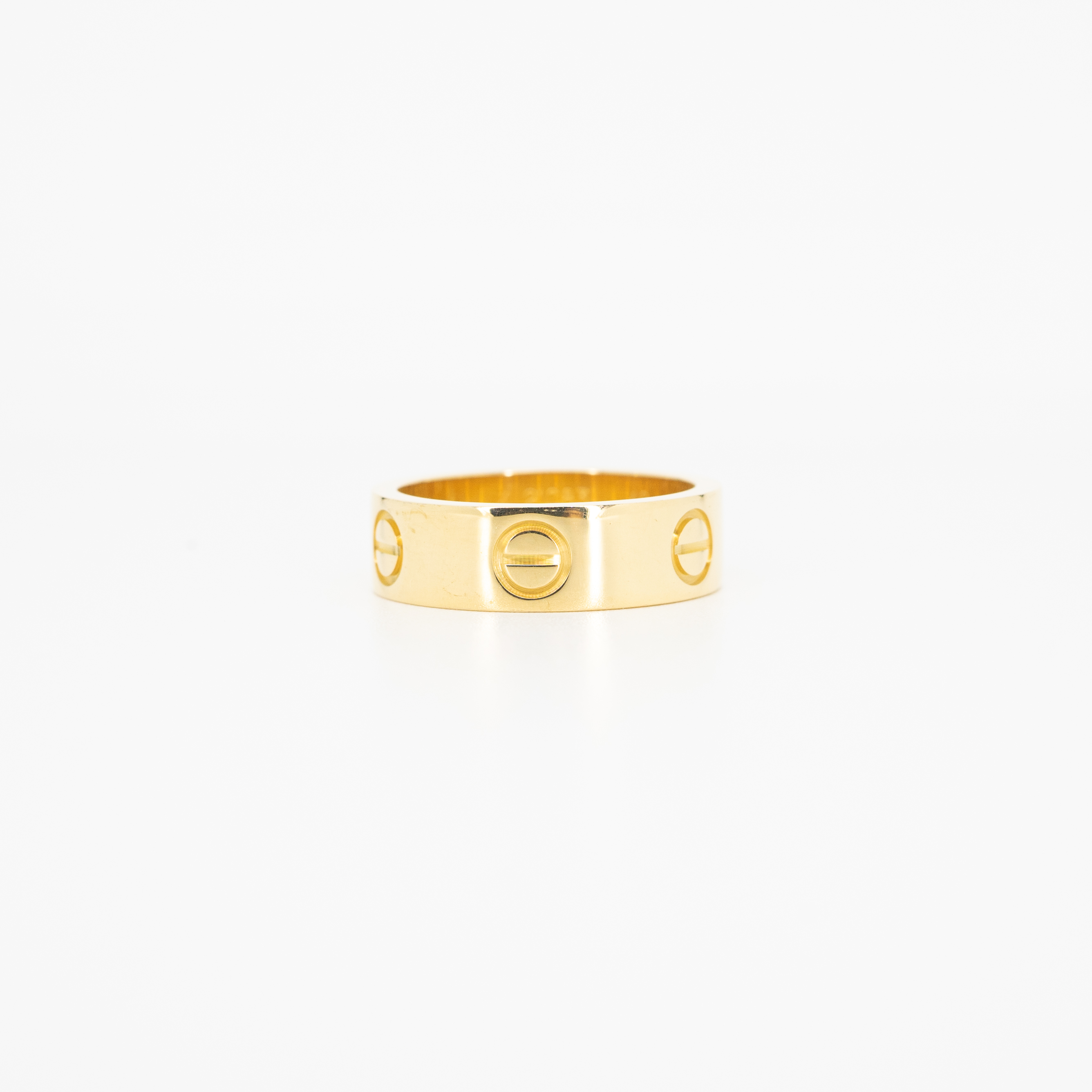 แหวน Cartier Love ทองคำ18K ไซส์ 49# (Used)