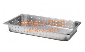 K105 P อ่างอาหารสเตนเลส 50 ซม. ลึก เจาะรูเต็มใบ