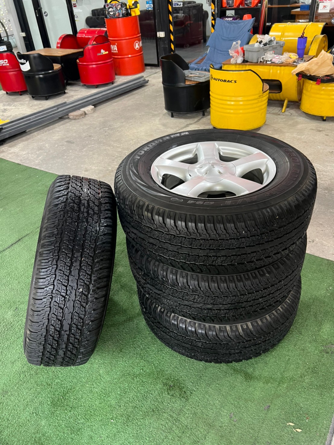 ล้อ ISUZU พร้อมยางYOKOHAMA 265/65R17