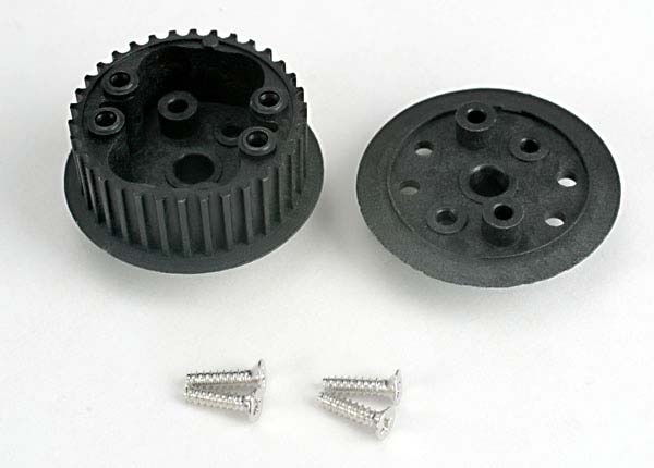 4881 Differential (34-groove)/ flanged side-cover & screws