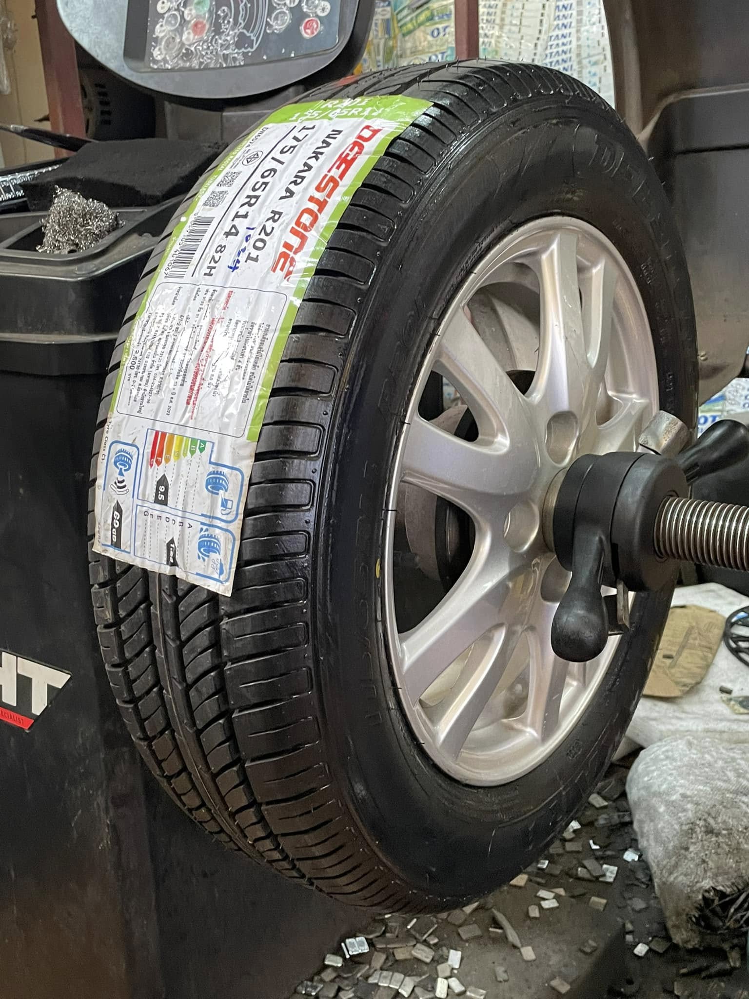 #HONDA_BRIO🛞เปลี่ยนยาง #DEESTONE_R201_175/65R14