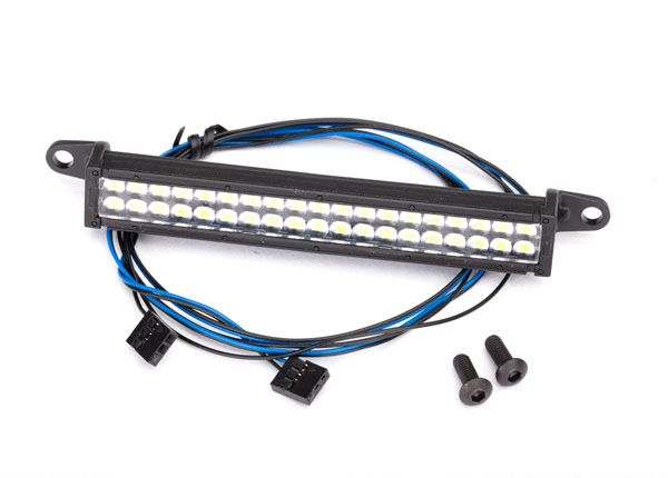 8088 LED light bar, front bumper (fits #8124 front bumper, requires #8028 power supply)