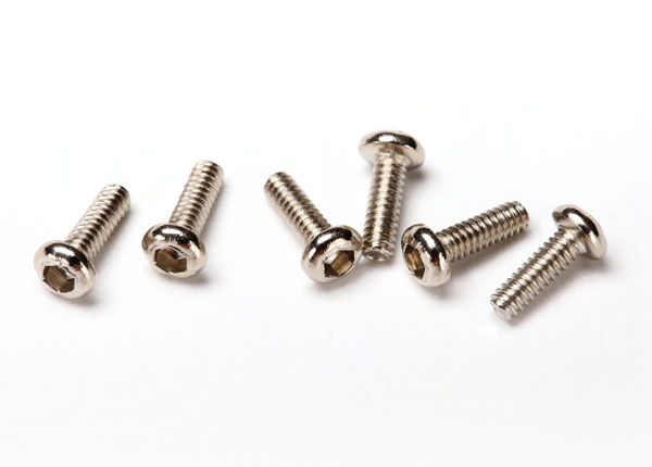 6643 Screws, 1.6x5mm button-head machine (hex drive) (6)