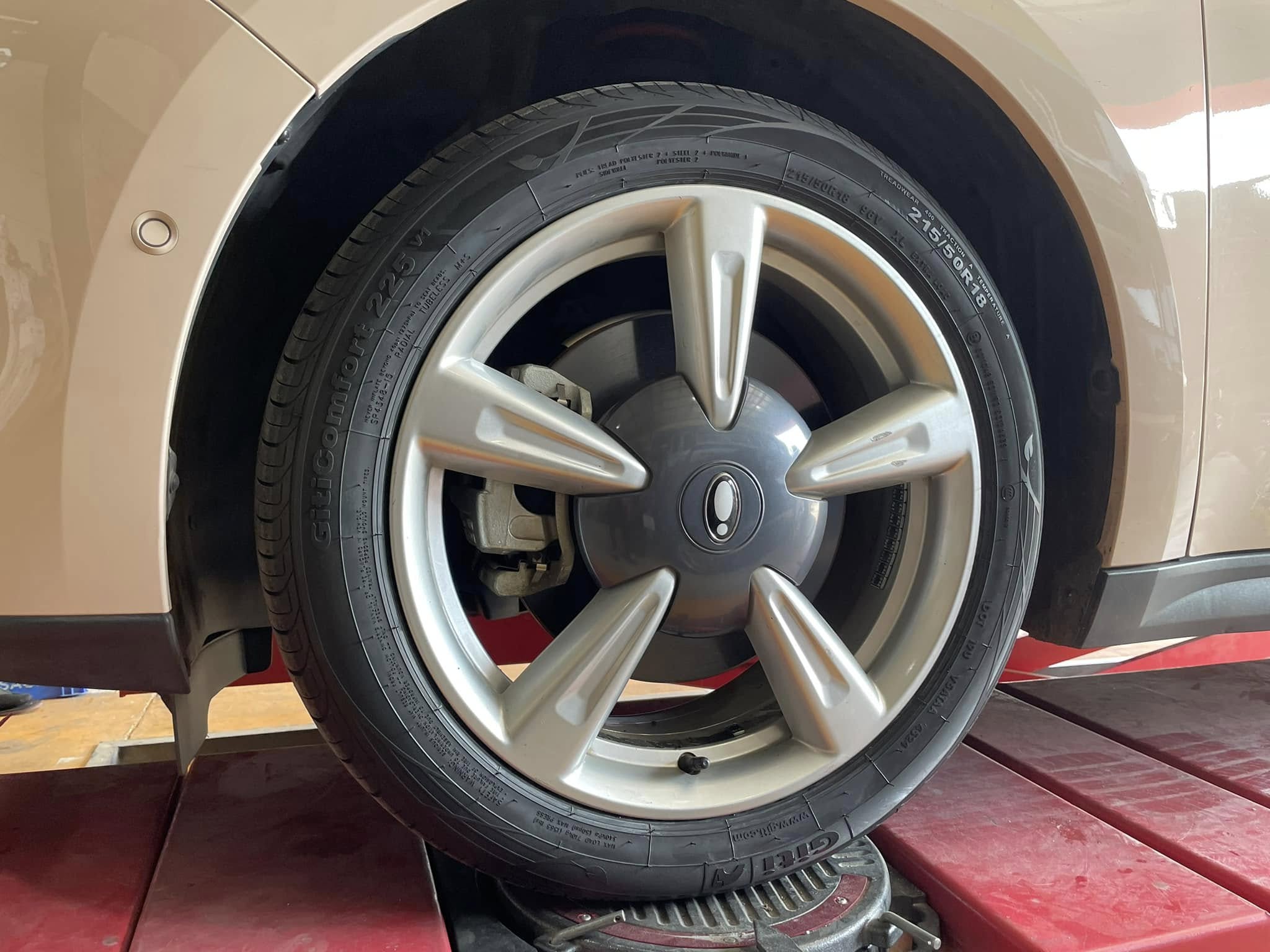 🙏ขอบพระคุณลุกค้ามากๆค่ะไว้วางใจใช้บริการM.L.AUTOMAX ยางใหม่ #GITI #Comfort225v1 #215/50R18 ยางใหม่ปี2024