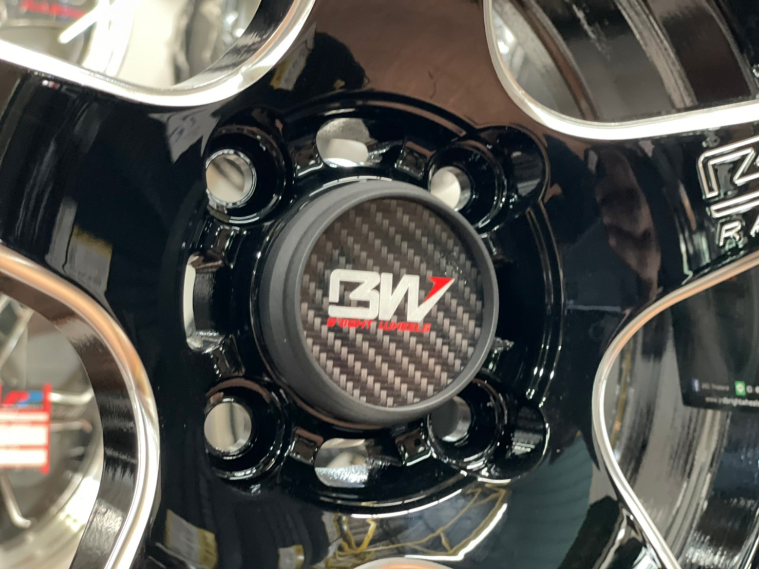 ล้อแม็กซ์ขอบ15 Brightwheels BW-63 ขอบ15 กว้าง7 ออฟ38 4รู100 สีดำขอบเงา(LP/B)