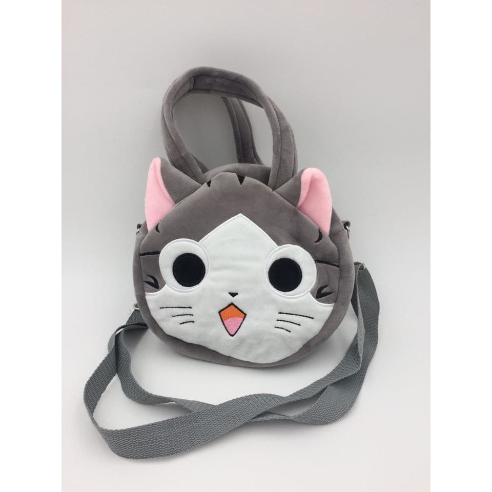 กระเป๋าสะพายข้างหน้าแมวจี้