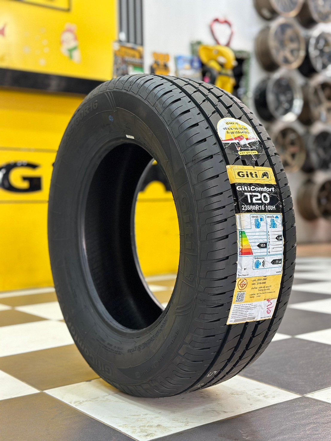 🛞#ยางใหม่จีที GITI ComfortT20 235/60R16 ยางใหม่ปี2024 🛞